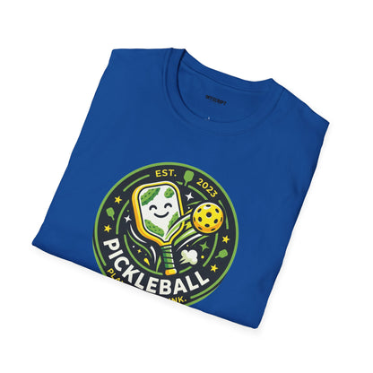 Pickleball Retro Crest T-Shirt — 'Pickleball' Vintage Logo Tee