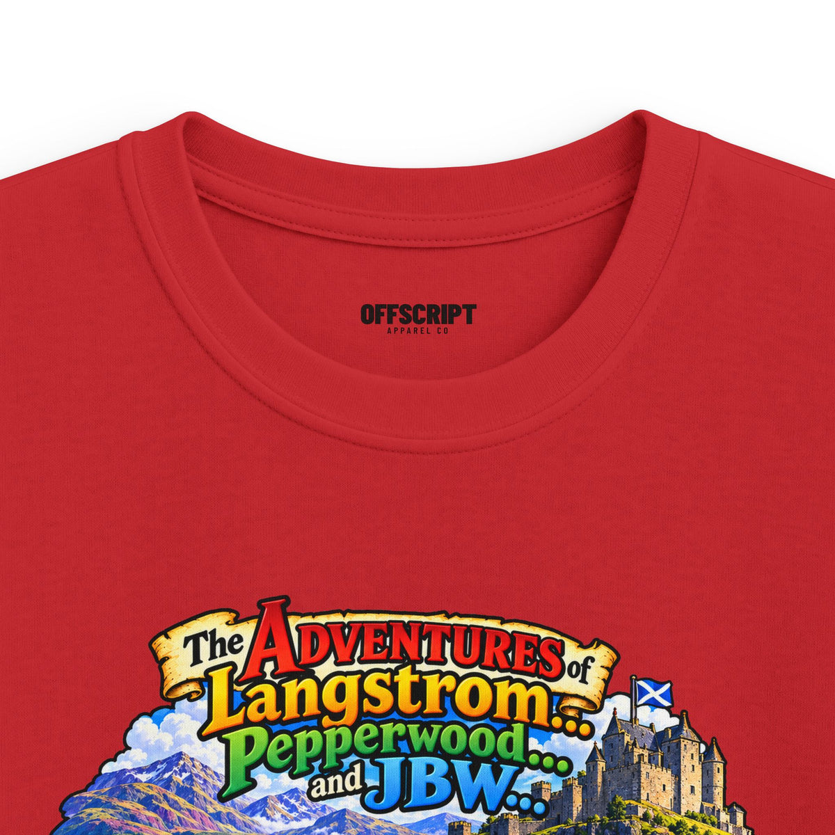 Kids Adventure Tee — 'The Adventures of Langstrom & Pepperwood' Illustrated Storybook Shirt