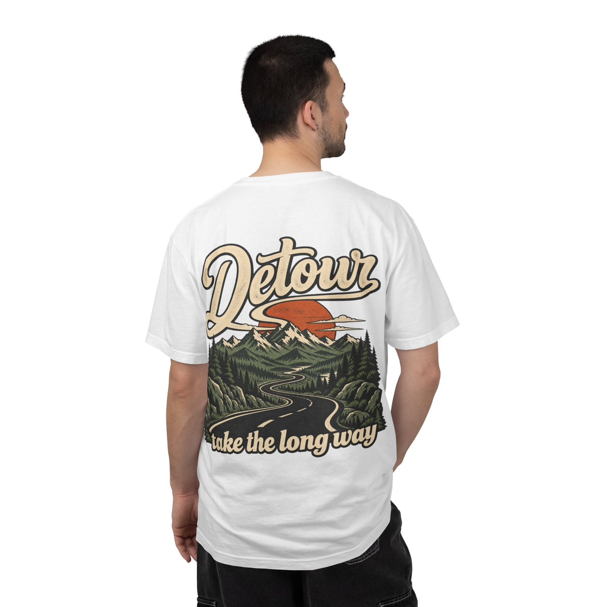 Detour 'Take the Long Way' Graphic T-Shirt