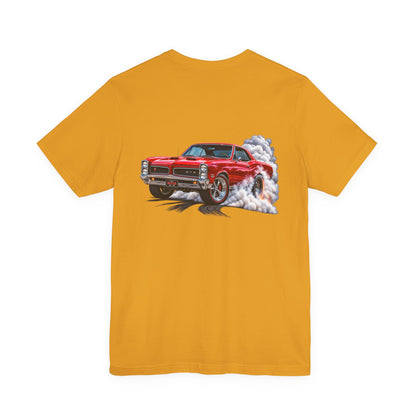 Vintage Muscle Car Tee — Burnout Classic Car Graphic T-Shirt