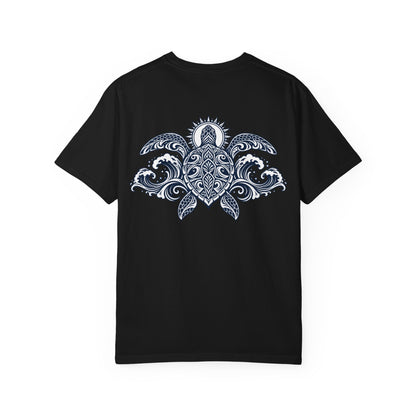 Sacred Sea Turtle Mandala T-Shirt
