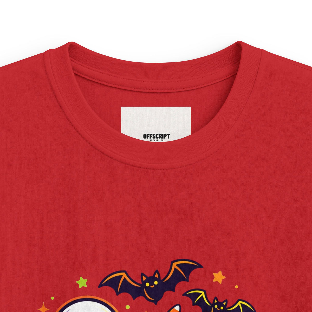 Kids Halloween Tee - Cute Ghost, Jack-O'-Lantern & Black Cat Shirt for Children