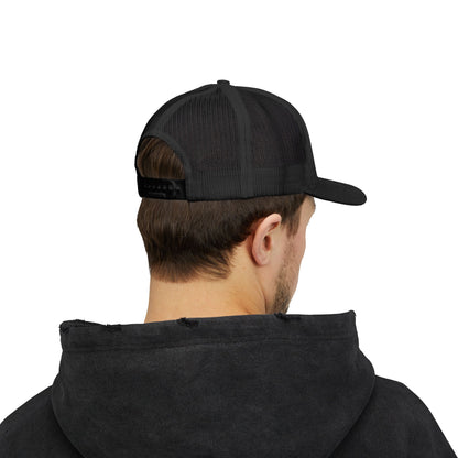 Cowboy Hat Snapback Trucker Cap – Western Rodeo Mesh Back Hat