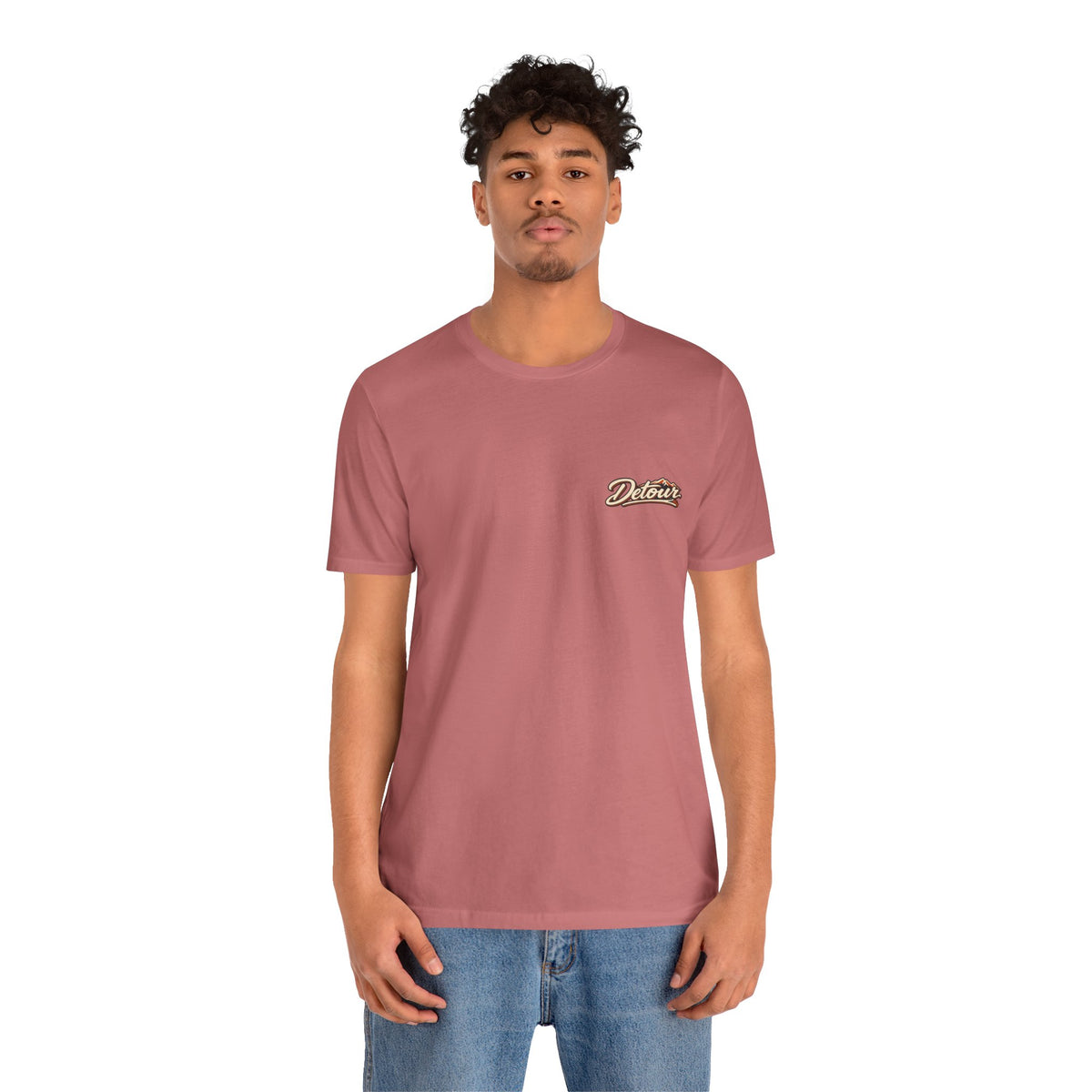Detour Graphic Tee — 'Detour: Take the Long Way' Vintage Road Trip T‑Shirt