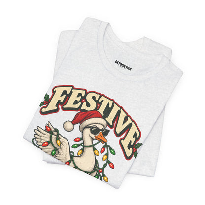 Festive Butterball Turkey Christmas Tee — Holiday Humor Shirt