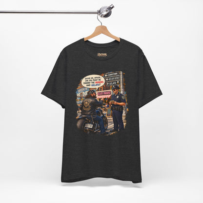 Motorcycle Rider Vintage Graphic Tee