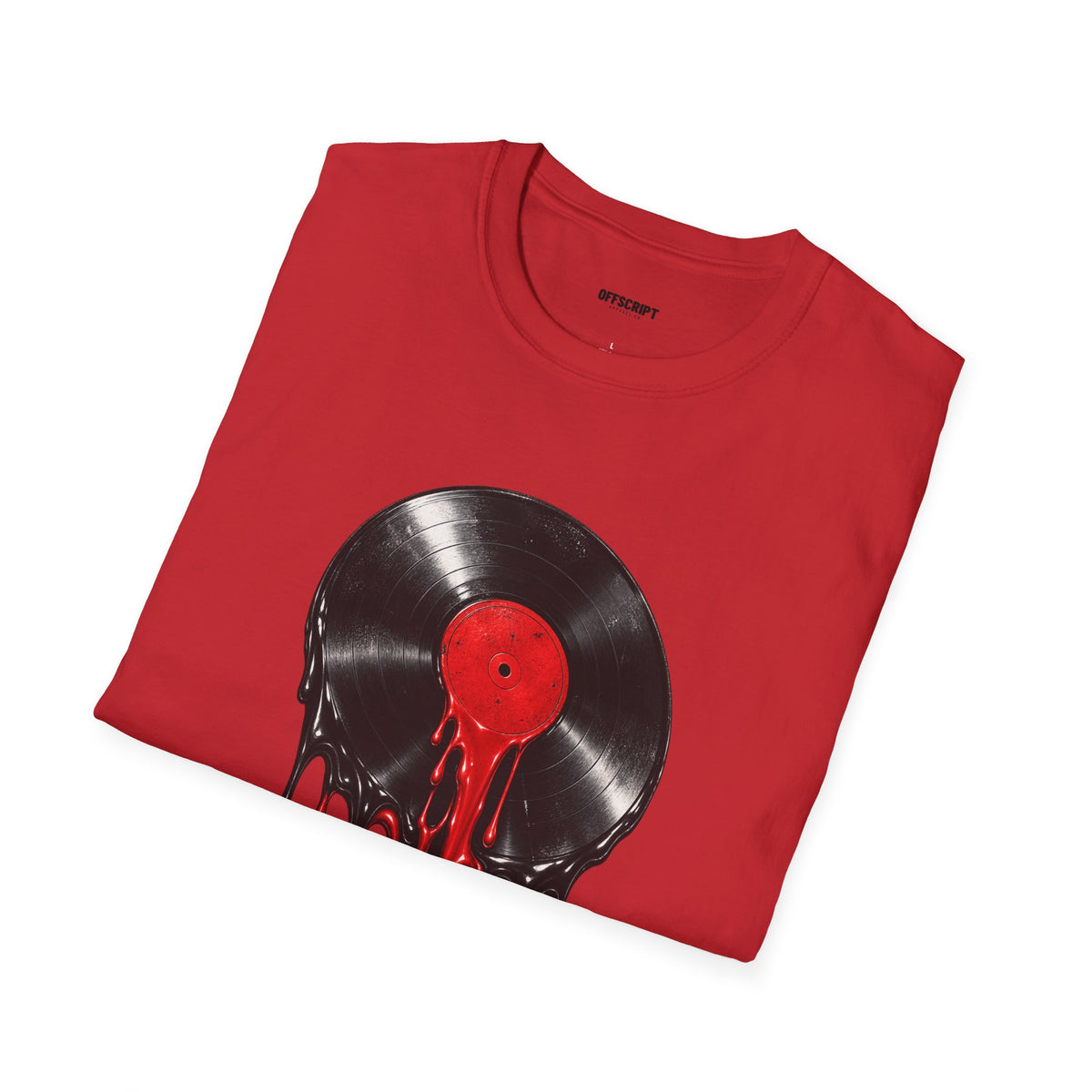 Dripping Vinyl Record T-Shirt