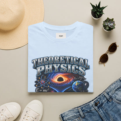 Theoretical Physics Graphic Tee — Science Galaxy Black Hole Design