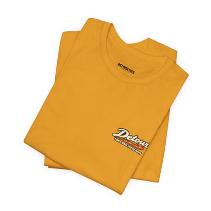 Detour Take the Long Way Road Trip Graphic T-Shirt