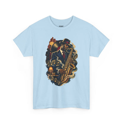 Saxophone Jazz Musician T-Shirt — Vintage Sax Player Tee