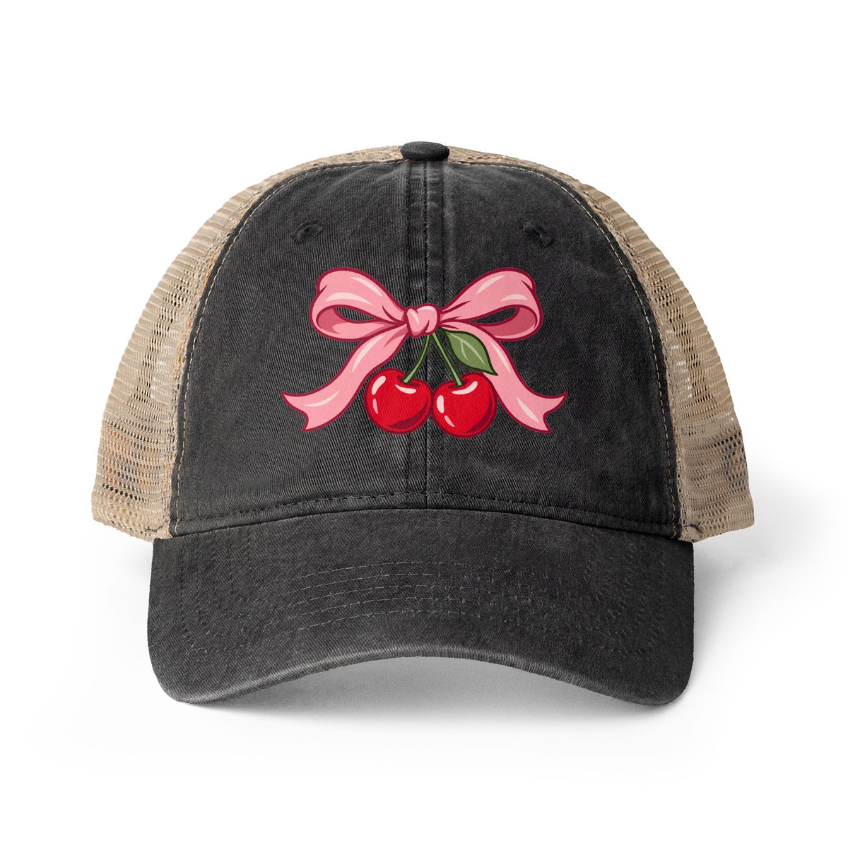Women's Washed Mesh-Back Cap