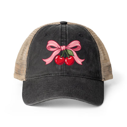 Women's Washed Mesh-Back Cap