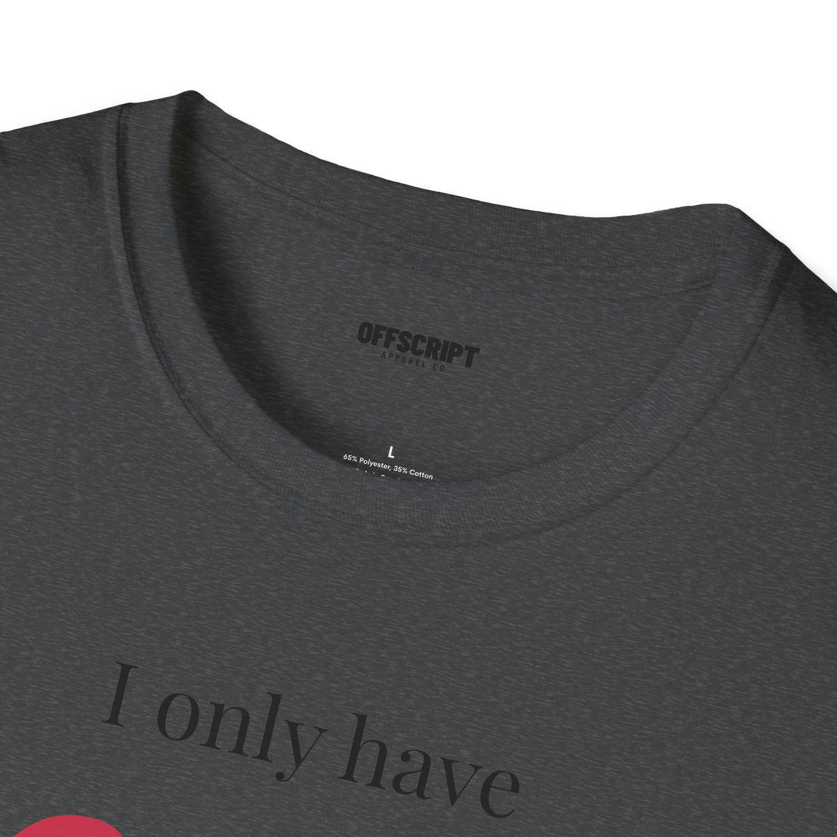 T-Shirt — "I Only Have Eyes For You" Romantic Graphic Tee