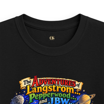 Kids Space Adventure Tee — 'The Adventures of Langstron, Pepperwood & JBW' Rocket Shirt