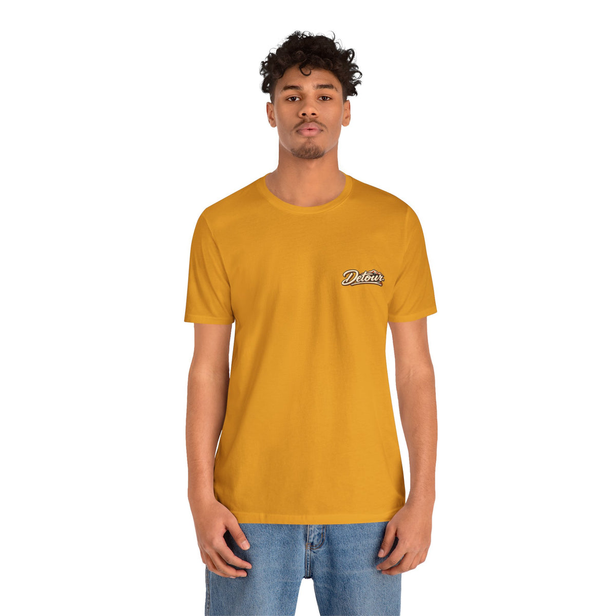 Detour Graphic Tee — 'Detour: Take the Long Way' Vintage Road Trip T‑Shirt