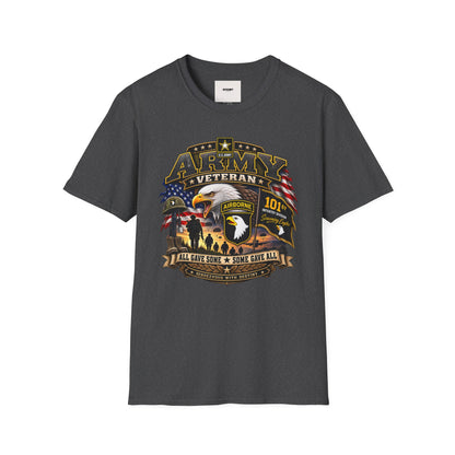 Army Veteran T-Shirt — Patriotic Eagle Airborne Tribute