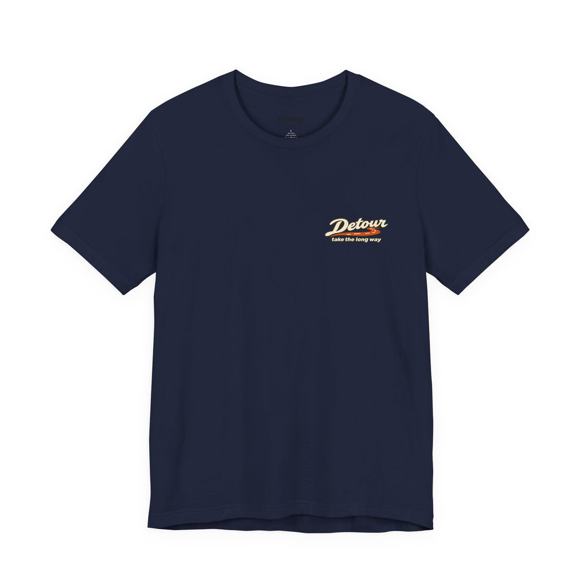 Detour Take the Long Way Road Trip Graphic T-Shirt
