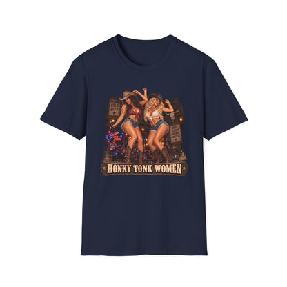 Honky Tonk Women T-Shirt — Country Cowgirl Graphic Tee