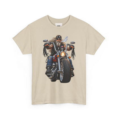 Biker Motorcycle Rider Graphic Tee — Vintage Road Rebel T‑Shirt