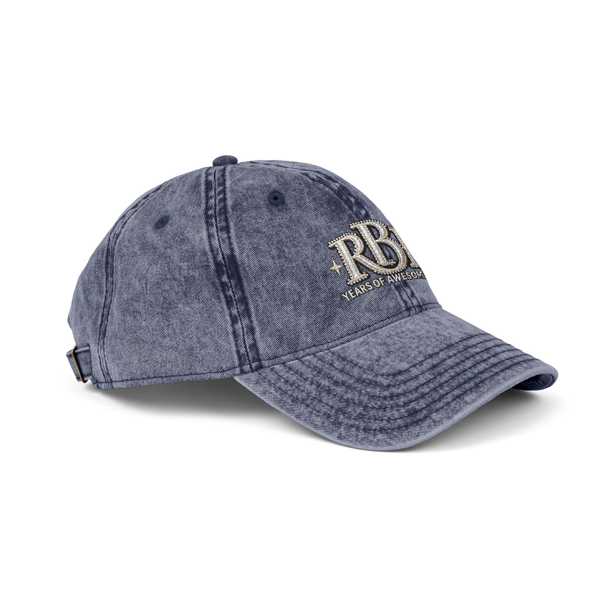 Vintage Embroidered Baseball Cap — RBF Crest