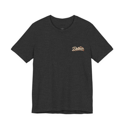 Detour Graphic Tee — 'Detour: Take the Long Way' Vintage Road Trip T‑Shirt