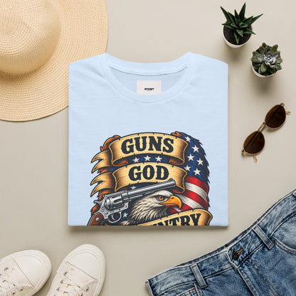 Guns God & Country Graphic T-Shirt