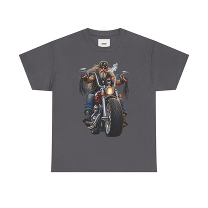 Biker Motorcycle Rider Graphic Tee — Vintage Road Rebel T‑Shirt