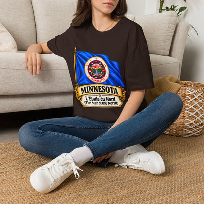 Minnesota Flag T-Shirt — "L'Étoile du Nord" State Pride Tee