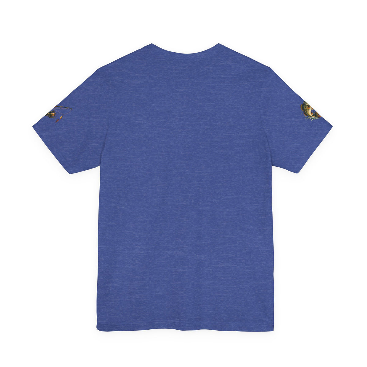 Sunset Lake Fishing T-Shirt — Mountain Boat Fishing Graphic Tee