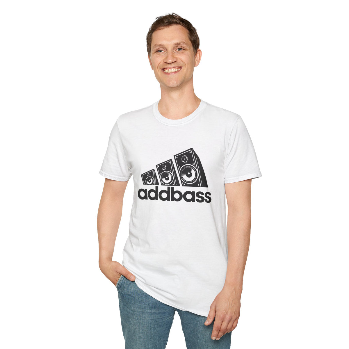 Addbass Speaker Graphic Music T-Shirt