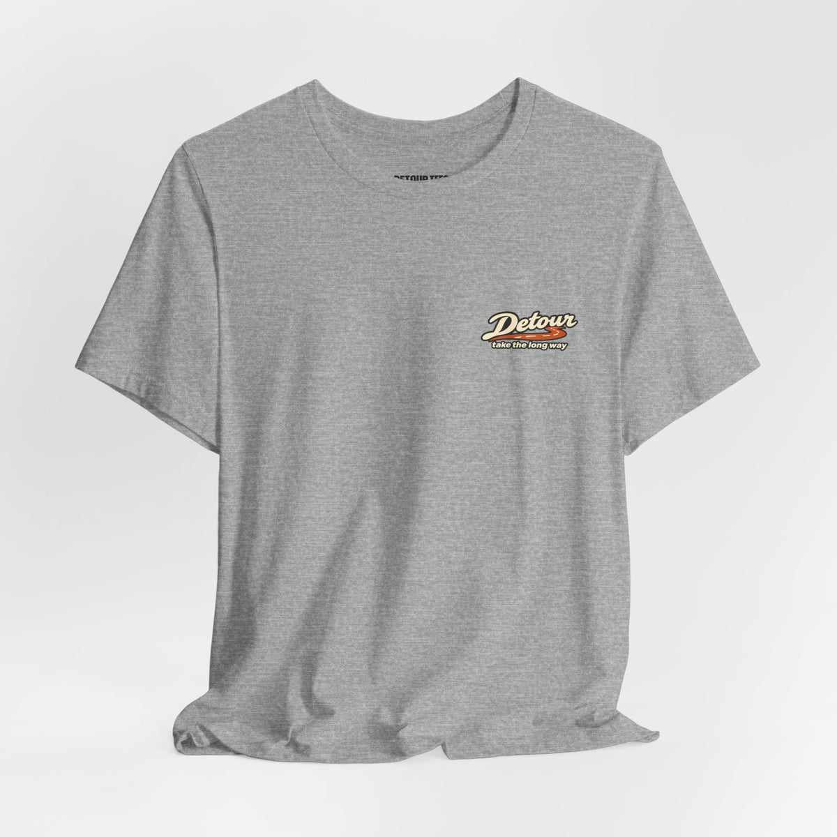 Detour Adventure Tee — 'Take the Long Way' Graphic T‑Shirt