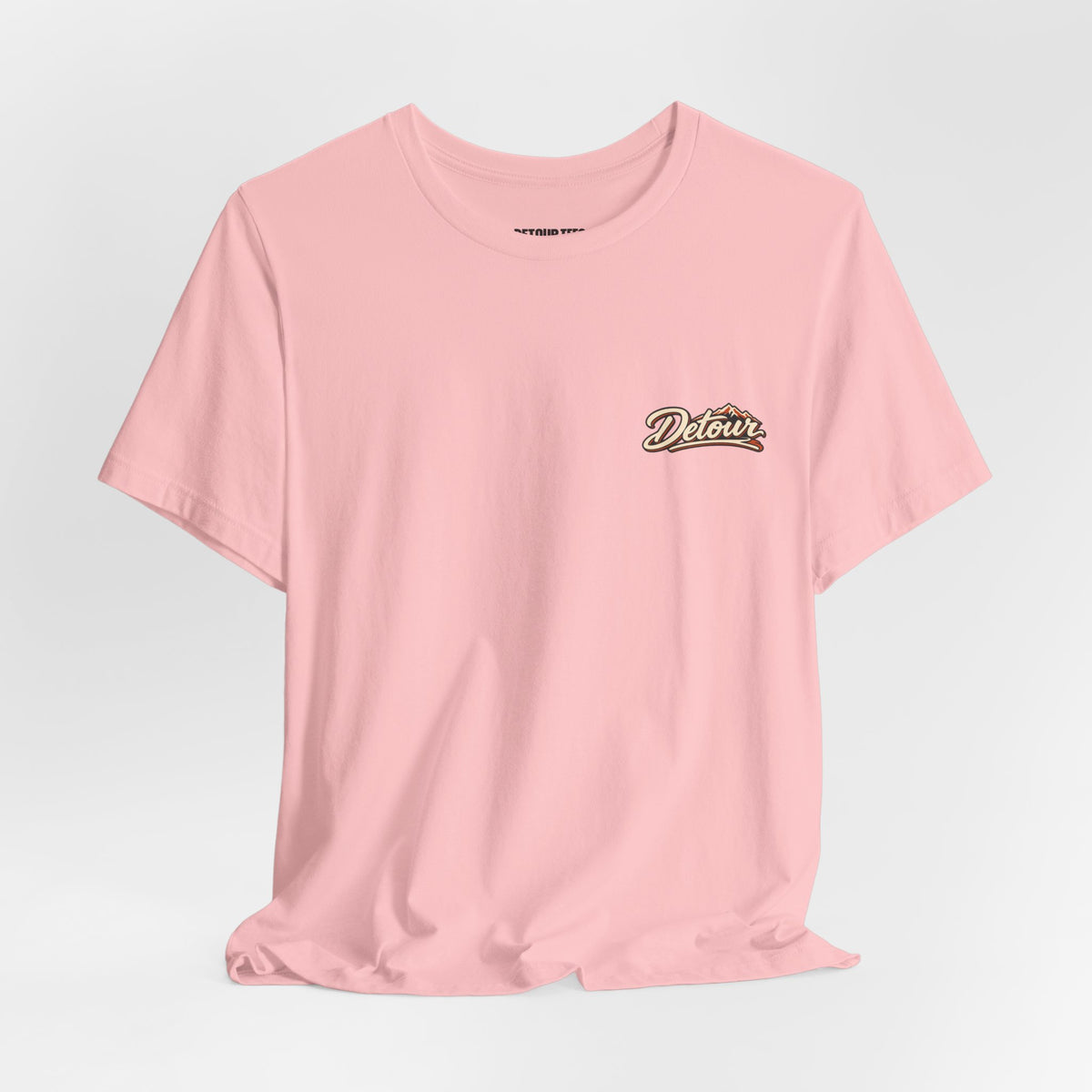 Detour Graphic Tee — 'Detour: Take the Long Way' Vintage Road Trip T‑Shirt