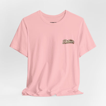 Detour Graphic Tee — 'Detour: Take the Long Way' Vintage Road Trip T‑Shirt