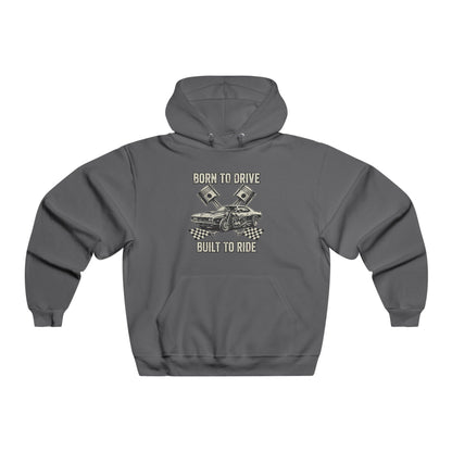 Mechanic Gearhead Hoodie — Vintage Wrench & Tire Flame Auto Repair Sweatshirt