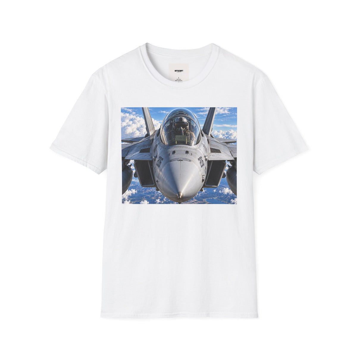 Fighter Jet Pilot Photo T-Shirt