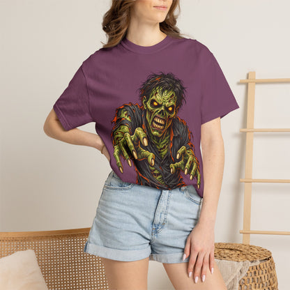 Zombie Attack T‑Shirt — Graphic Horror Tee for Halloween & Horror Fans