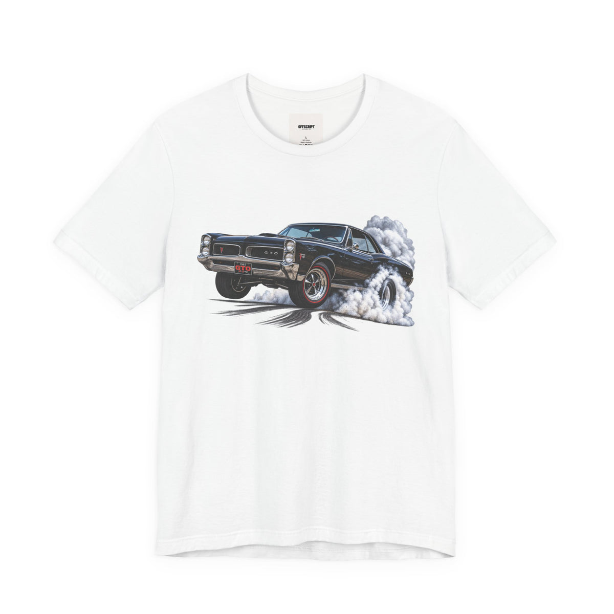 Vintage Muscle Car Tee — Burnout Classic Car Graphic T-Shirt