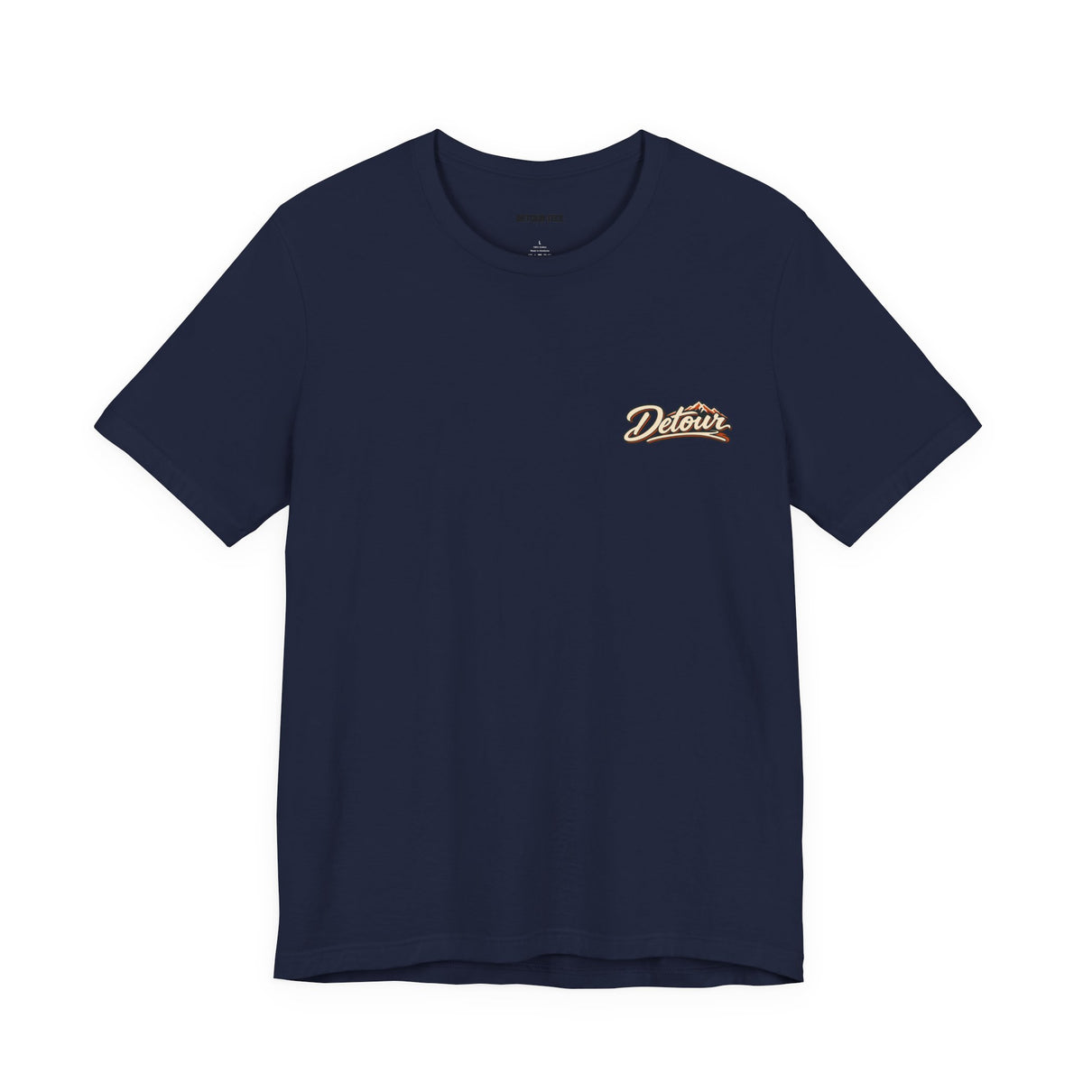 Detour Graphic Tee — 'Detour: Take the Long Way' Vintage Road Trip T‑Shirt