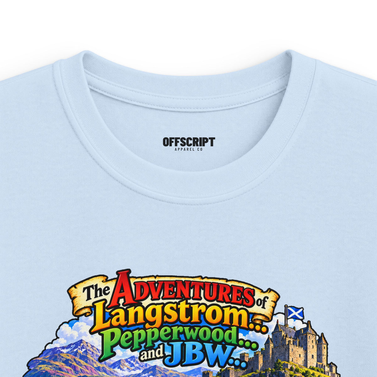 Kids Adventure Tee — 'The Adventures of Langstrom & Pepperwood' Illustrated Storybook Shirt