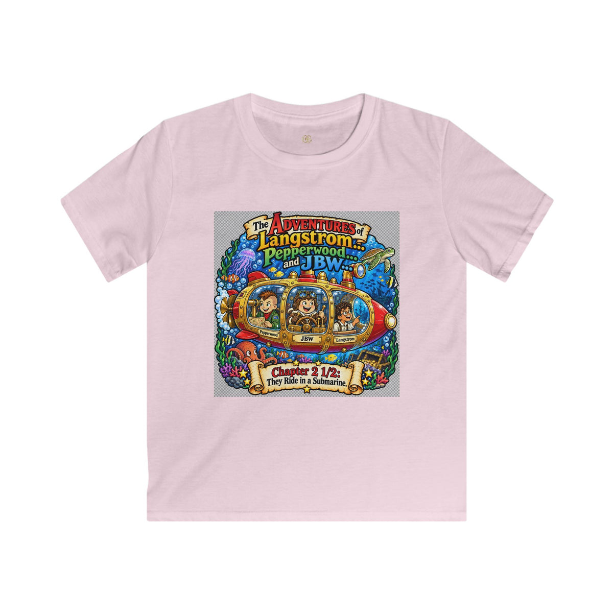 Kids Tee — 'The Adventures of Langstrom & Pepperwood' Colorful Storybook Design