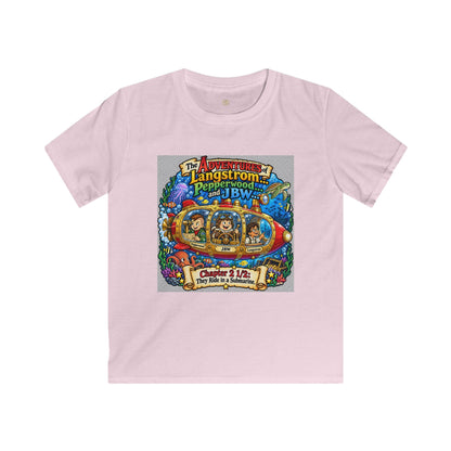 Kids Tee — 'The Adventures of Langstrom & Pepperwood' Colorful Storybook Design