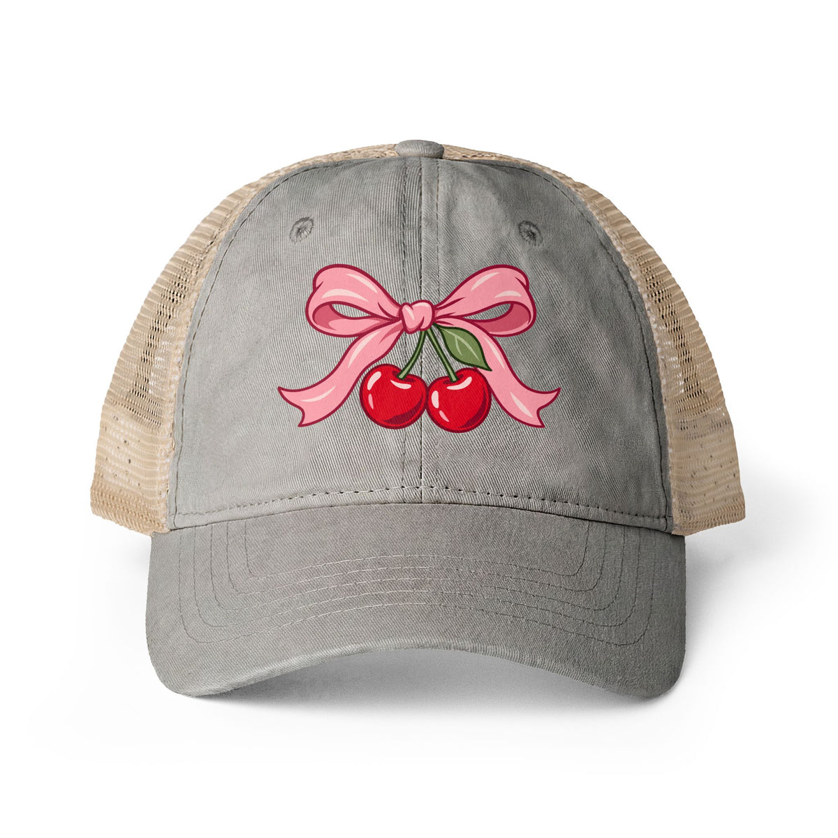 Women's Washed Mesh-Back Cap
