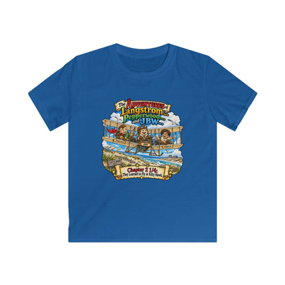 Kids Adventure Tee — Langstrom's Pepperwood J.B.W.S. Vintage Nature Graphic
