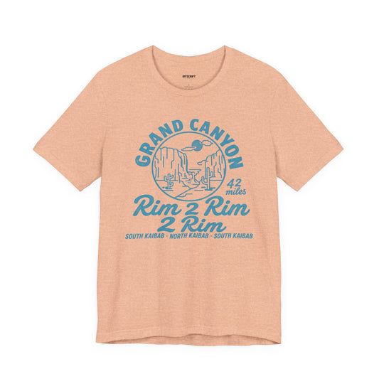 Grand Canyon Rim 2 Rim Graphic Tee — 42 Miles Adventure T-Shirt