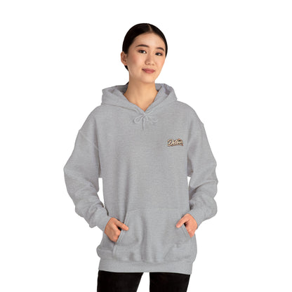 Detour Vintage Hot Rod Hoodie — "Take The Long Way" Classic Car Sweatshirt