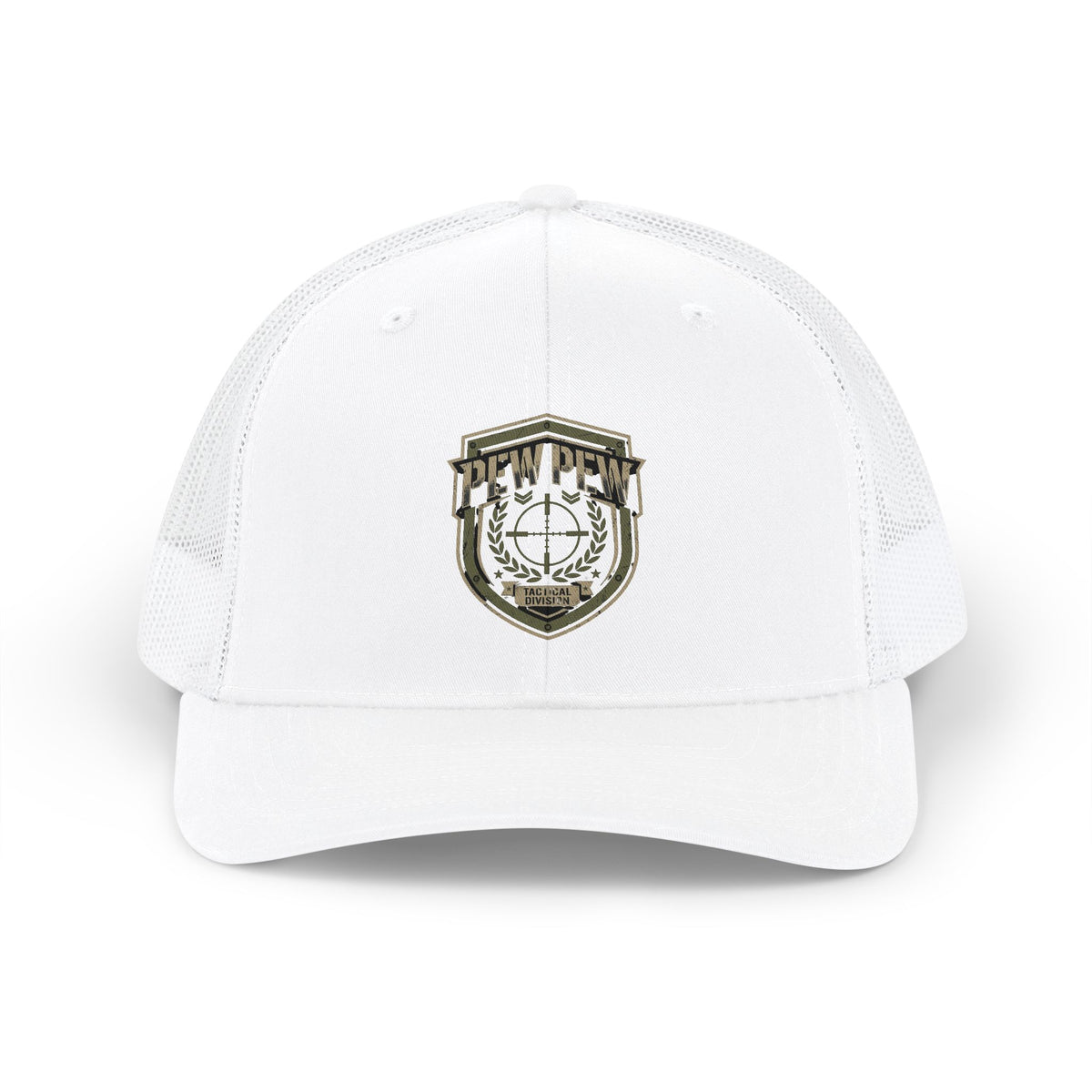 Tactical Shield Logo Snapback Cap | Trucker Mesh Hat