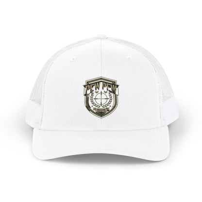 Tactical Shield Logo Snapback Cap | Trucker Mesh Hat