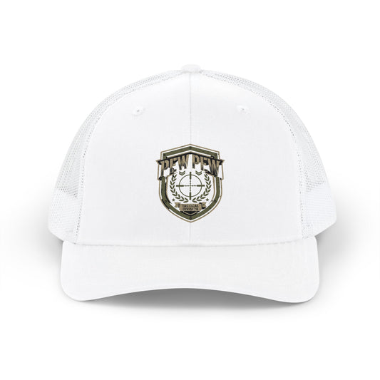 Tactical Shield Logo Snapback Cap | Trucker Mesh Hat