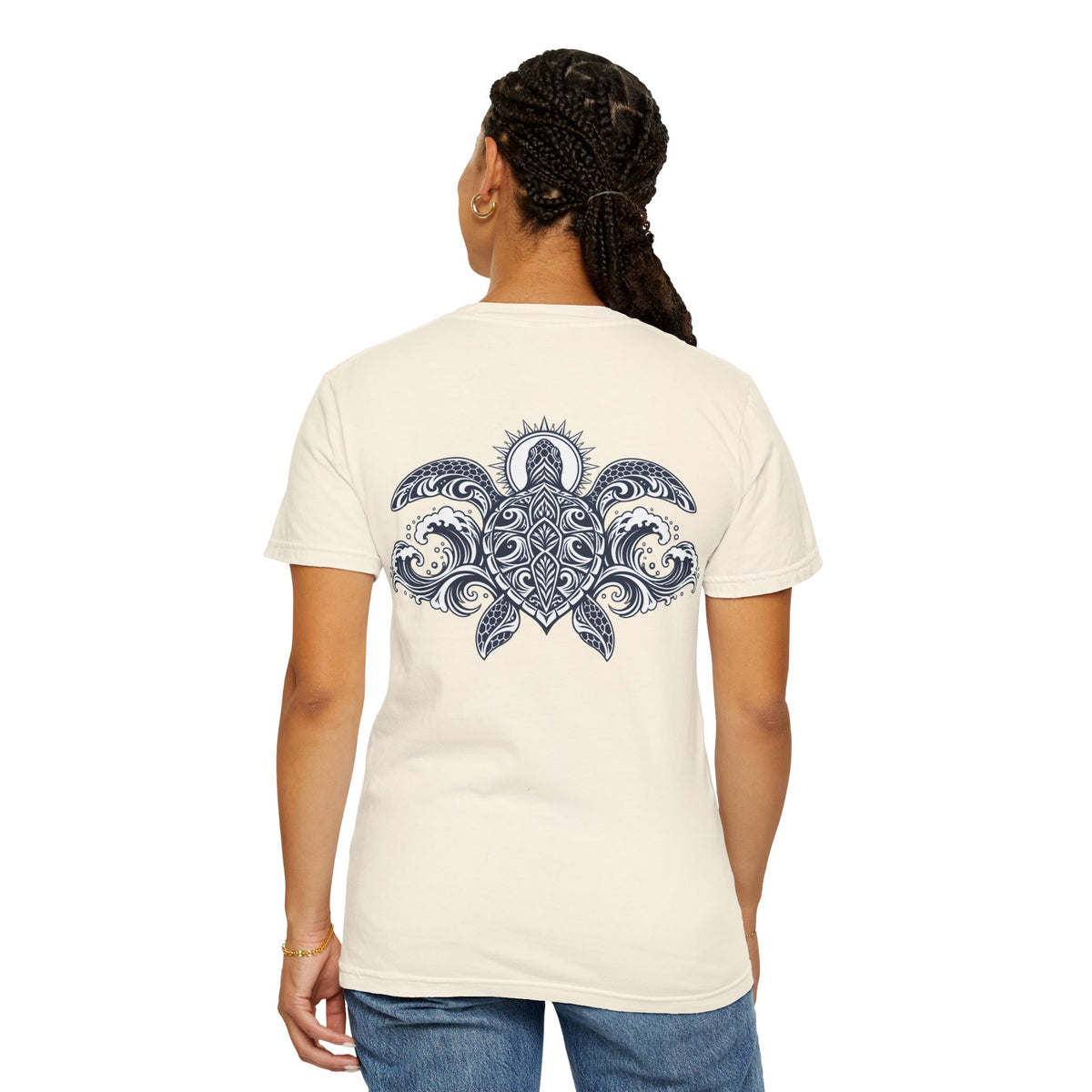 Sacred Sea Turtle Mandala T-Shirt