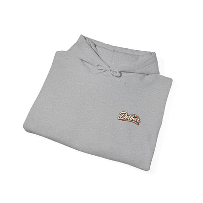 Detour Vintage Hot Rod Hoodie — "Take The Long Way" Classic Car Sweatshirt